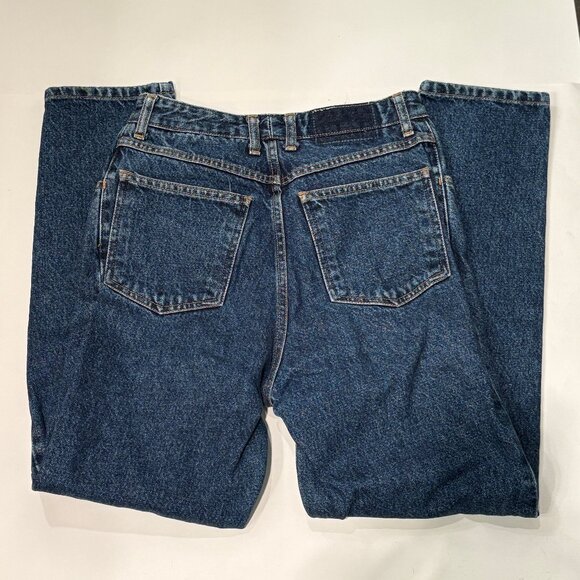 Vtg Bongo high waist dark wash mom jeans, 9R, original slim - Picture 2 of 7